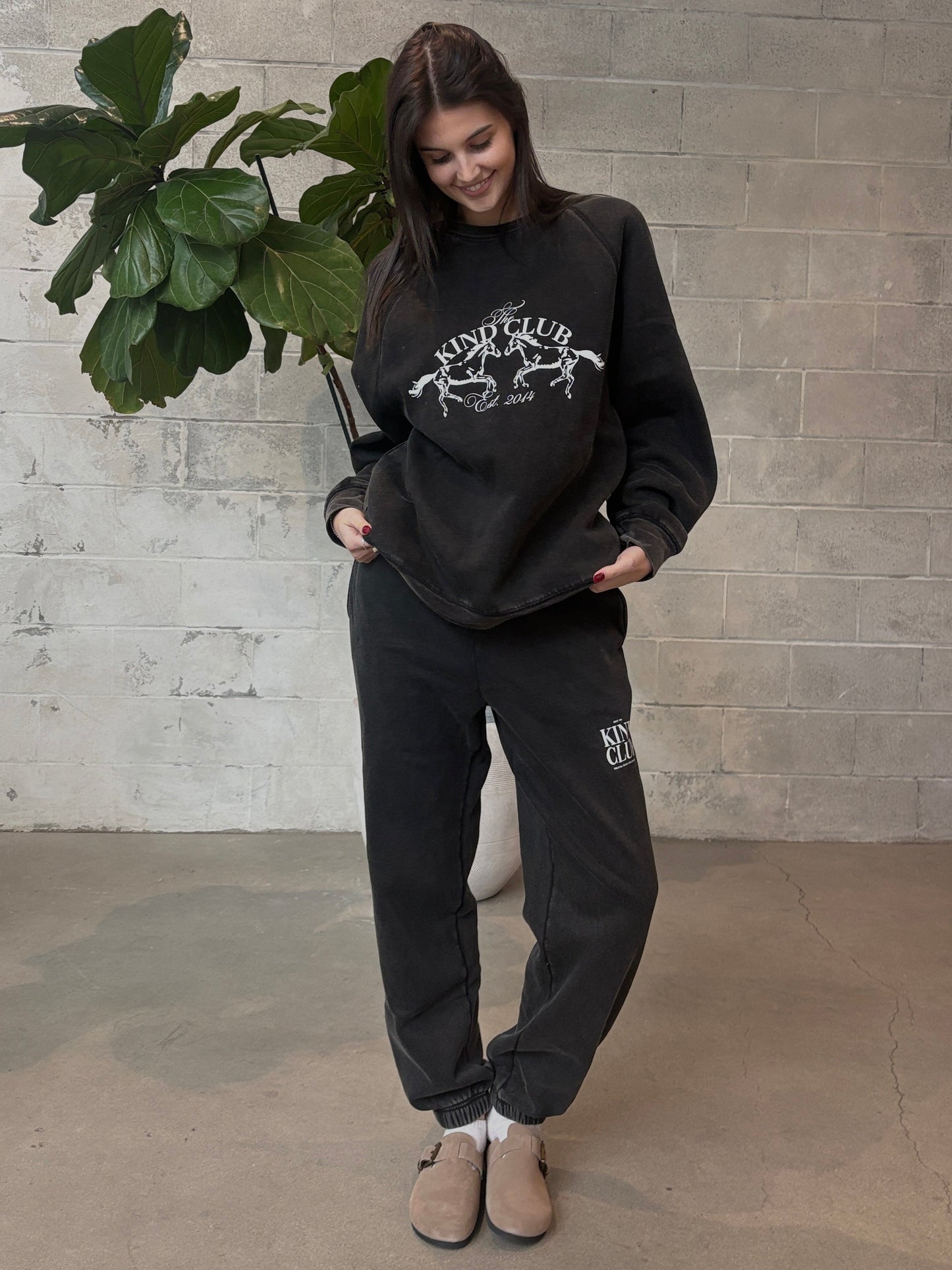 BRUNETTE THE LABEL Kind Club Oversized Jogger