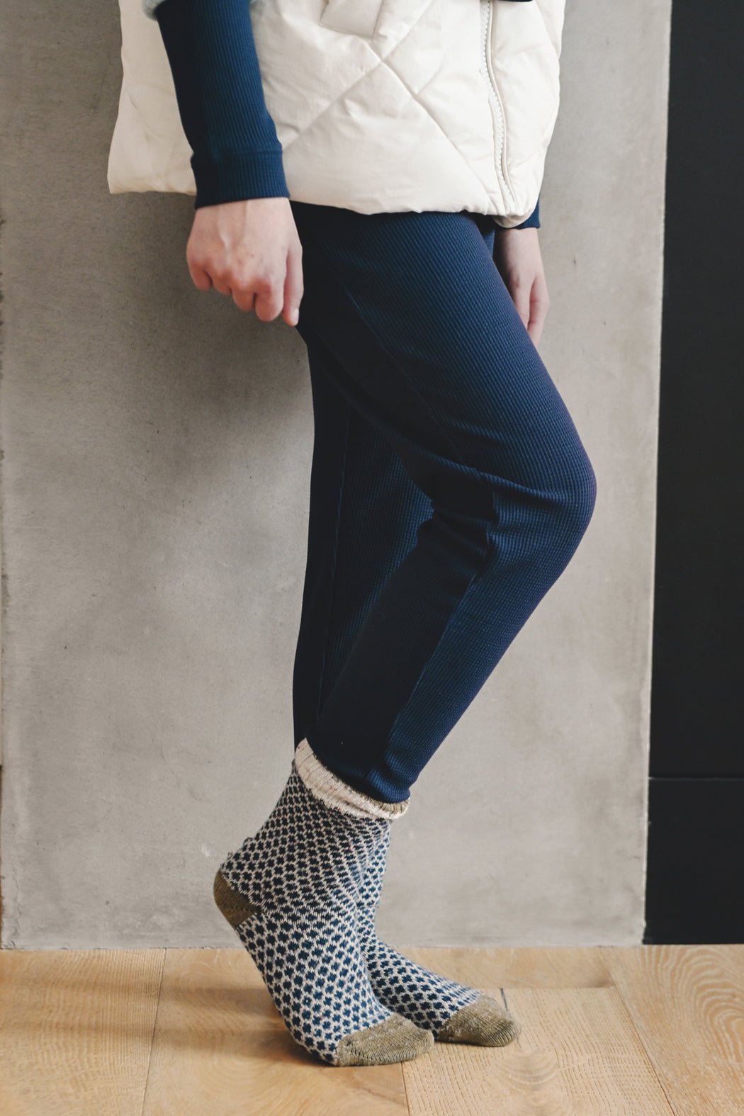 Children's Bamboo Waffle Knit Base Layer Pant - Last Chance