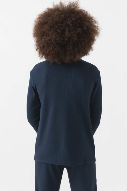 Children's Bamboo Waffle Knit Base Layer Long Sleeve - Last Chance