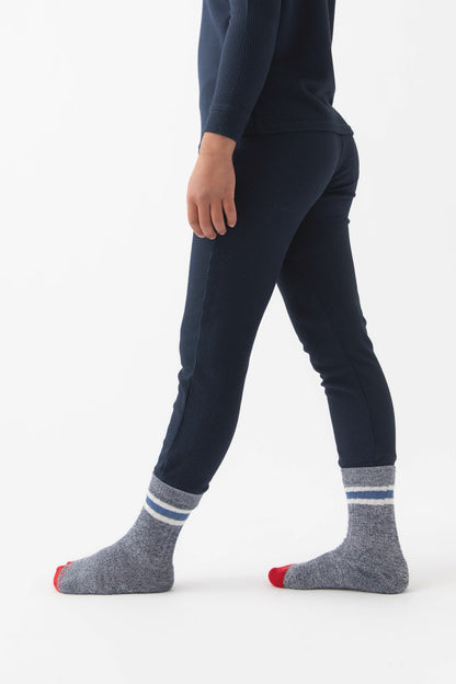 Children's Bamboo Waffle Knit Base Layer Pant - Last Chance