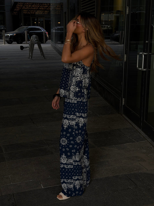 ONLY Paisley Print Tank Top