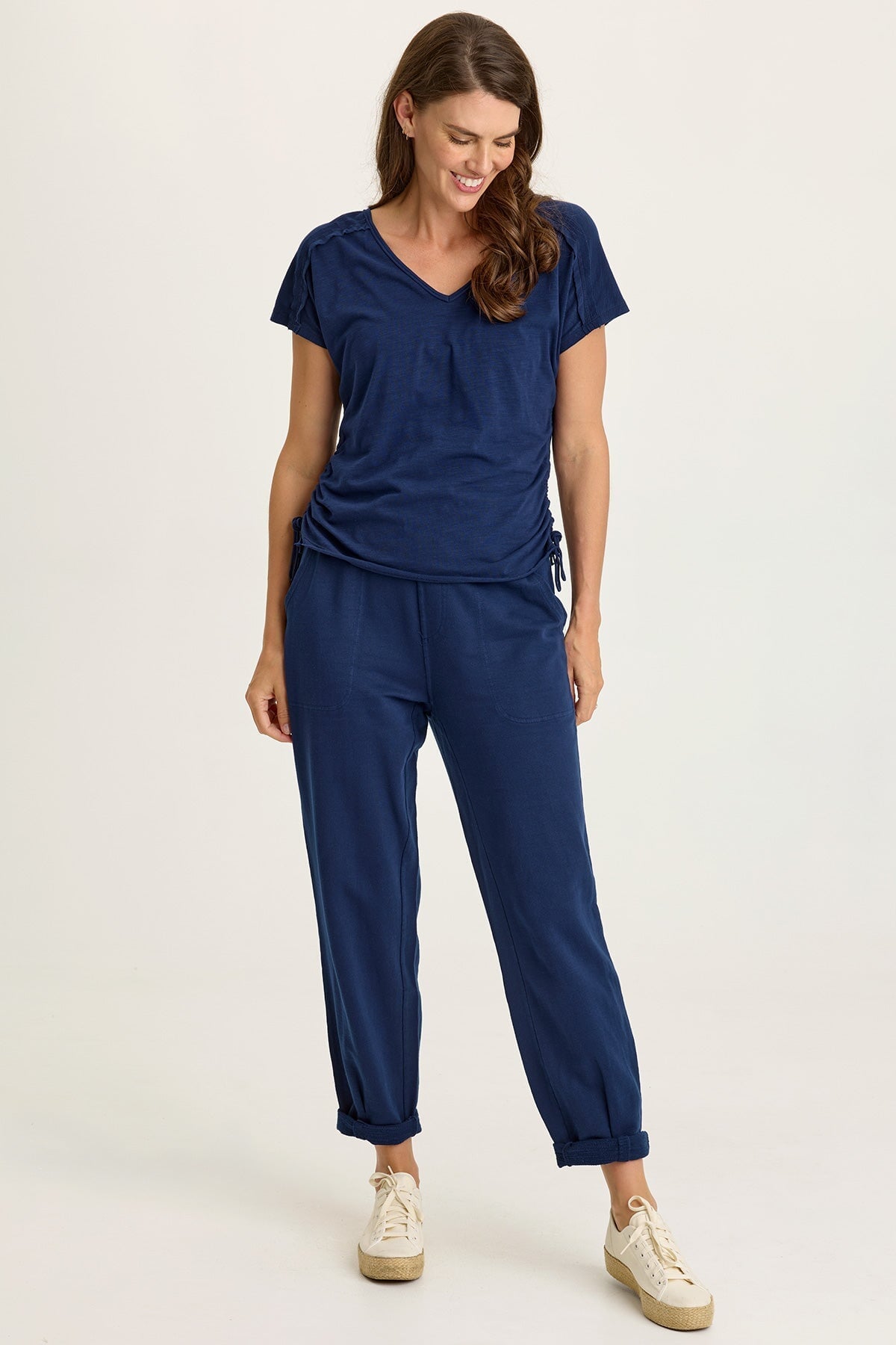 Diggory Jersey Cinchable Dolman Tee