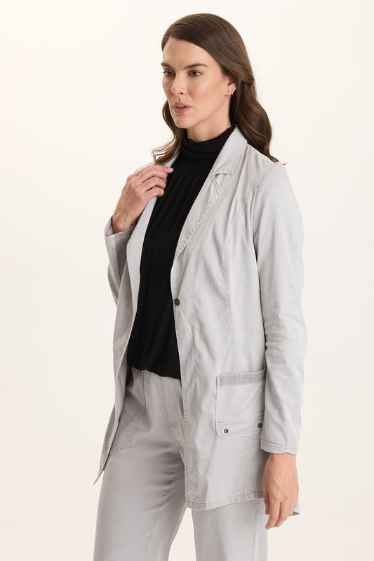 Lainey Longline Tencel Blazer