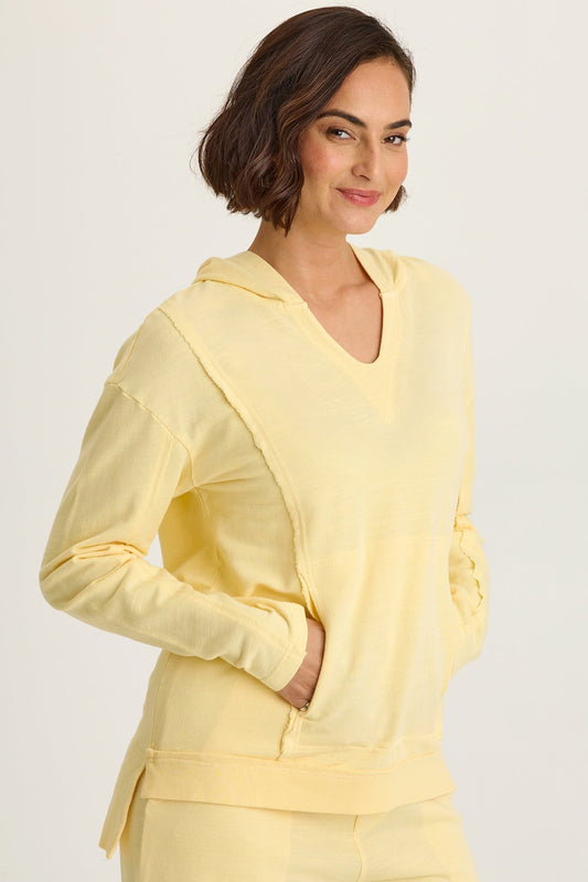 Luthor Terry V-Neck Hoodie