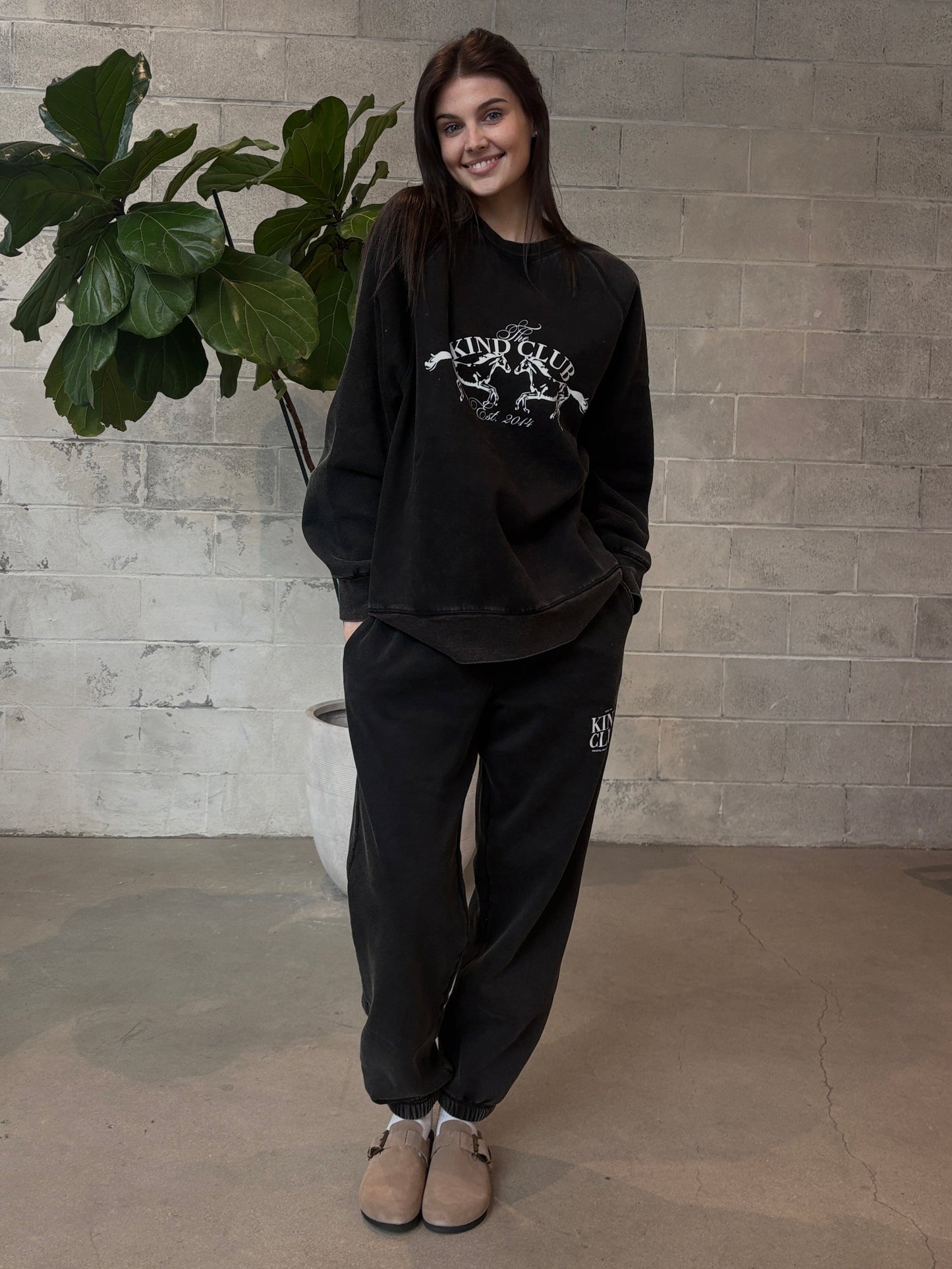BRUNETTE THE LABEL Kind Club Oversized Jogger