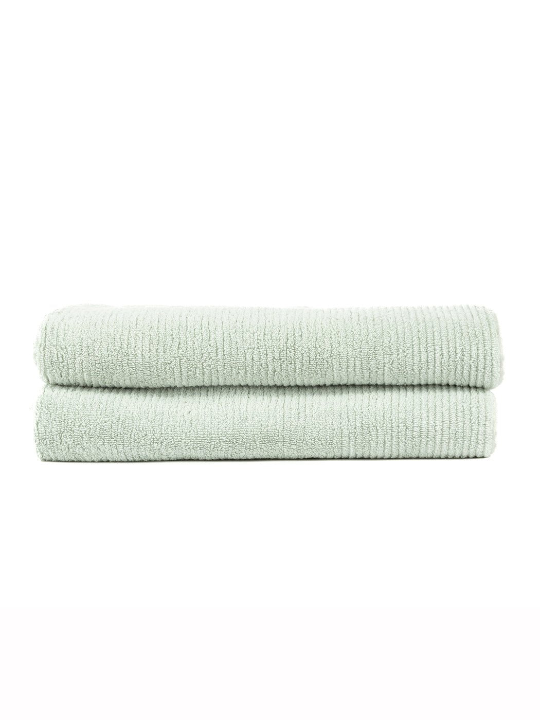 Ribbed Terry Bath Sheets