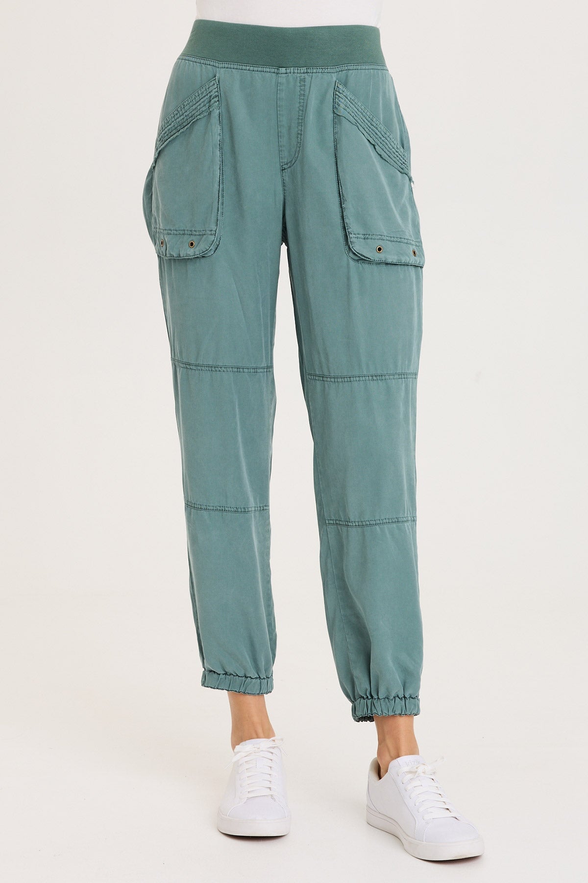 Chattaway Twill Banded 'Jogger' Pant