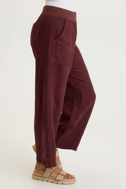 Nao Linen Barrel Crop