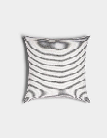 Striped Linen Throw Pillow