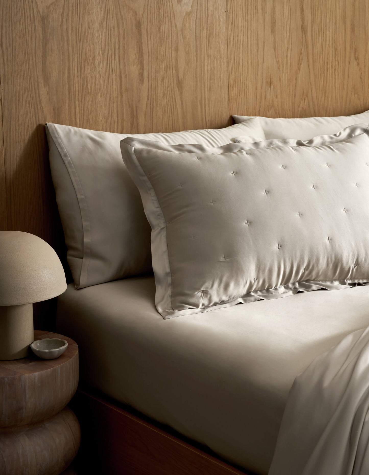 Bamboo Quilted Shams