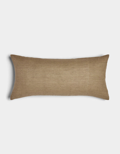 Striped Linen Throw Pillow