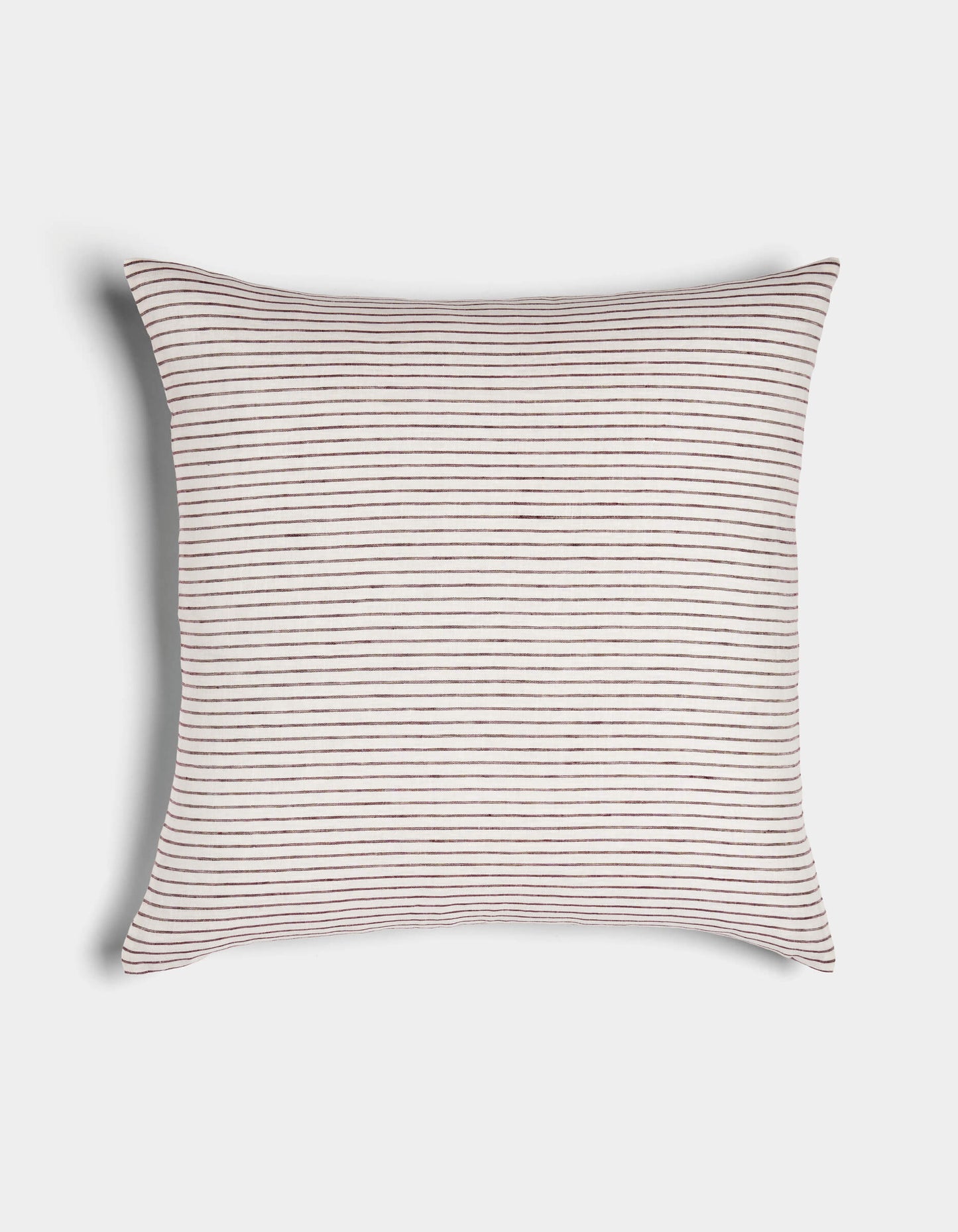 Striped Linen Throw Pillow
