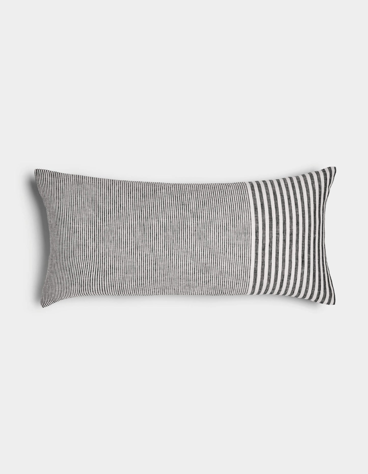 Striped Linen Throw Pillow