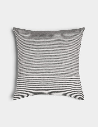 Striped Linen Throw Pillow