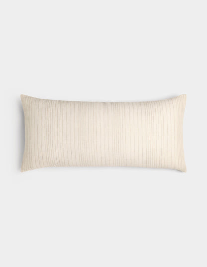 Striped Linen Throw Pillow