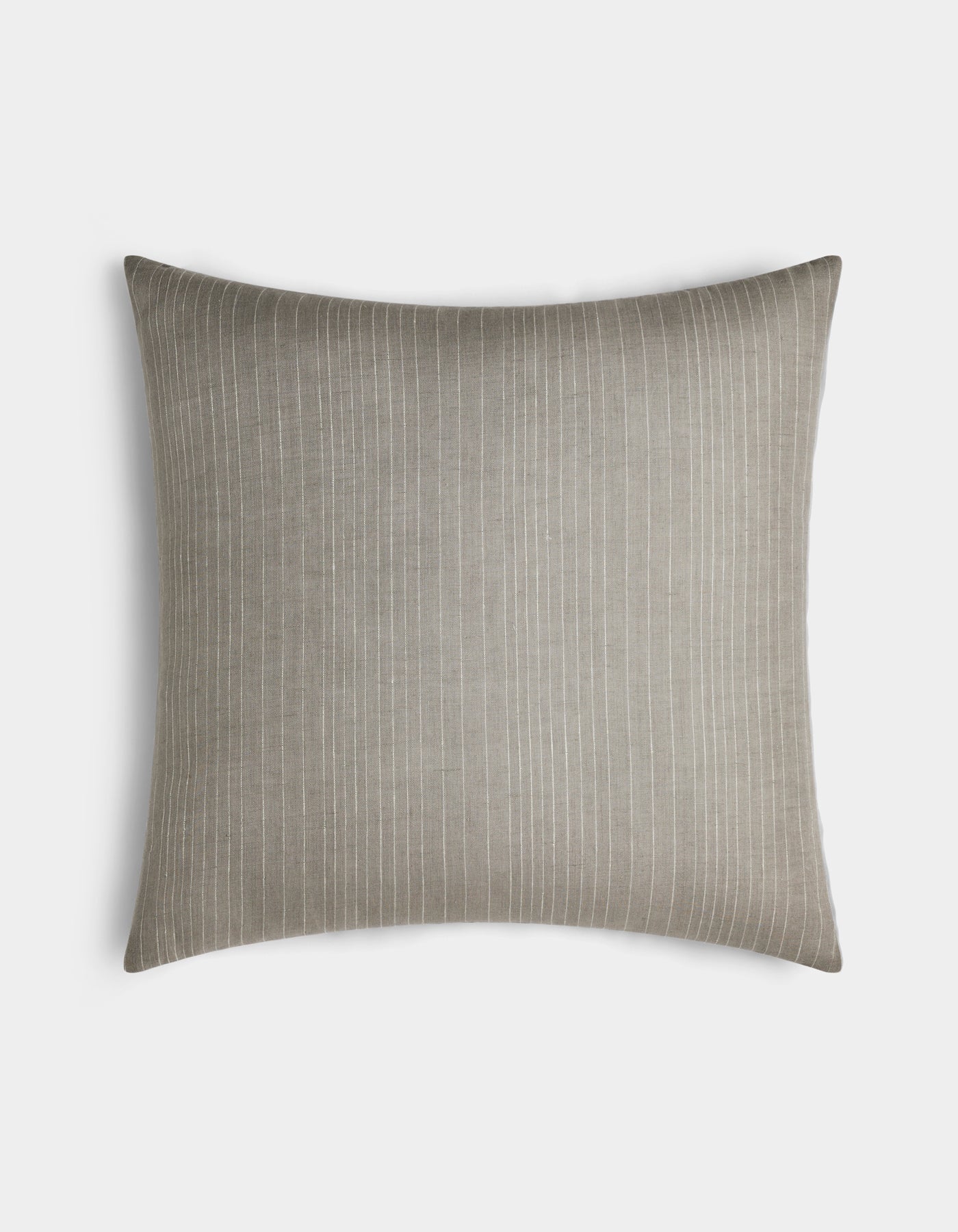 Striped Linen Throw Pillow