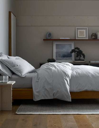 Soft-Wash Cotton Bedding Deluxe Bundle - Silk