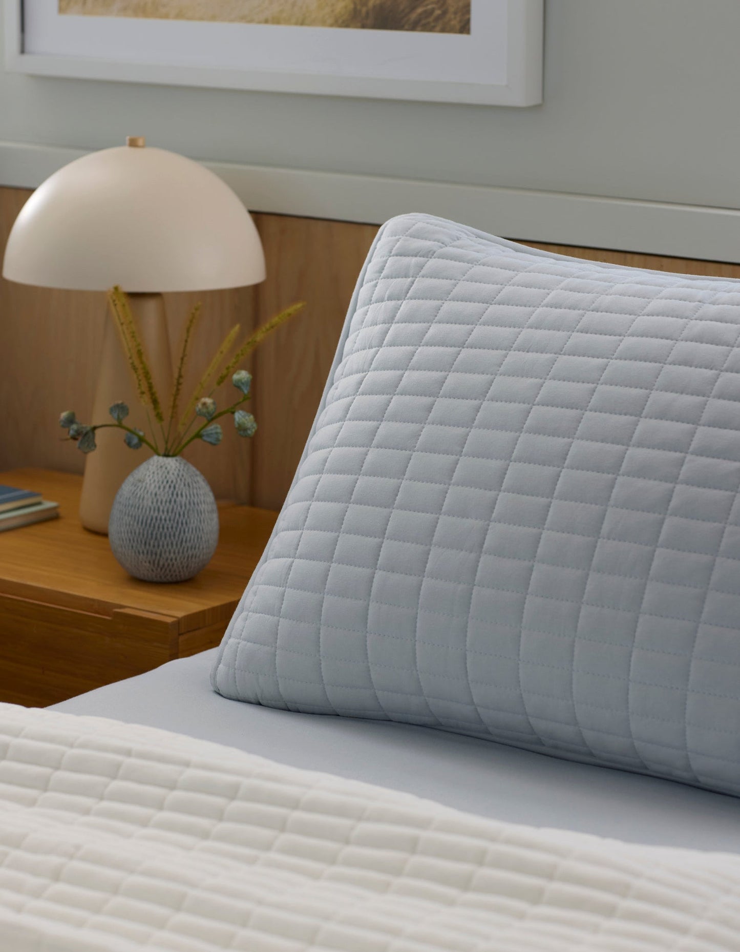 Bamboo Jersey Quilted Shams