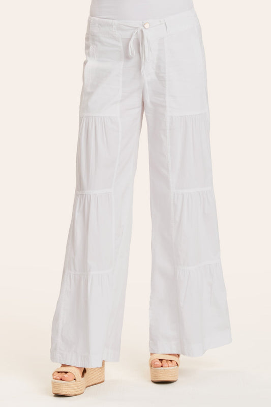 Terraced Wide Leg Pant
