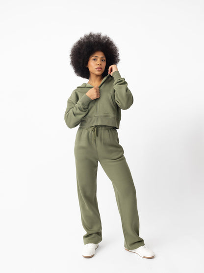 Women's CityScape Cropped Full Zip - Last Chance