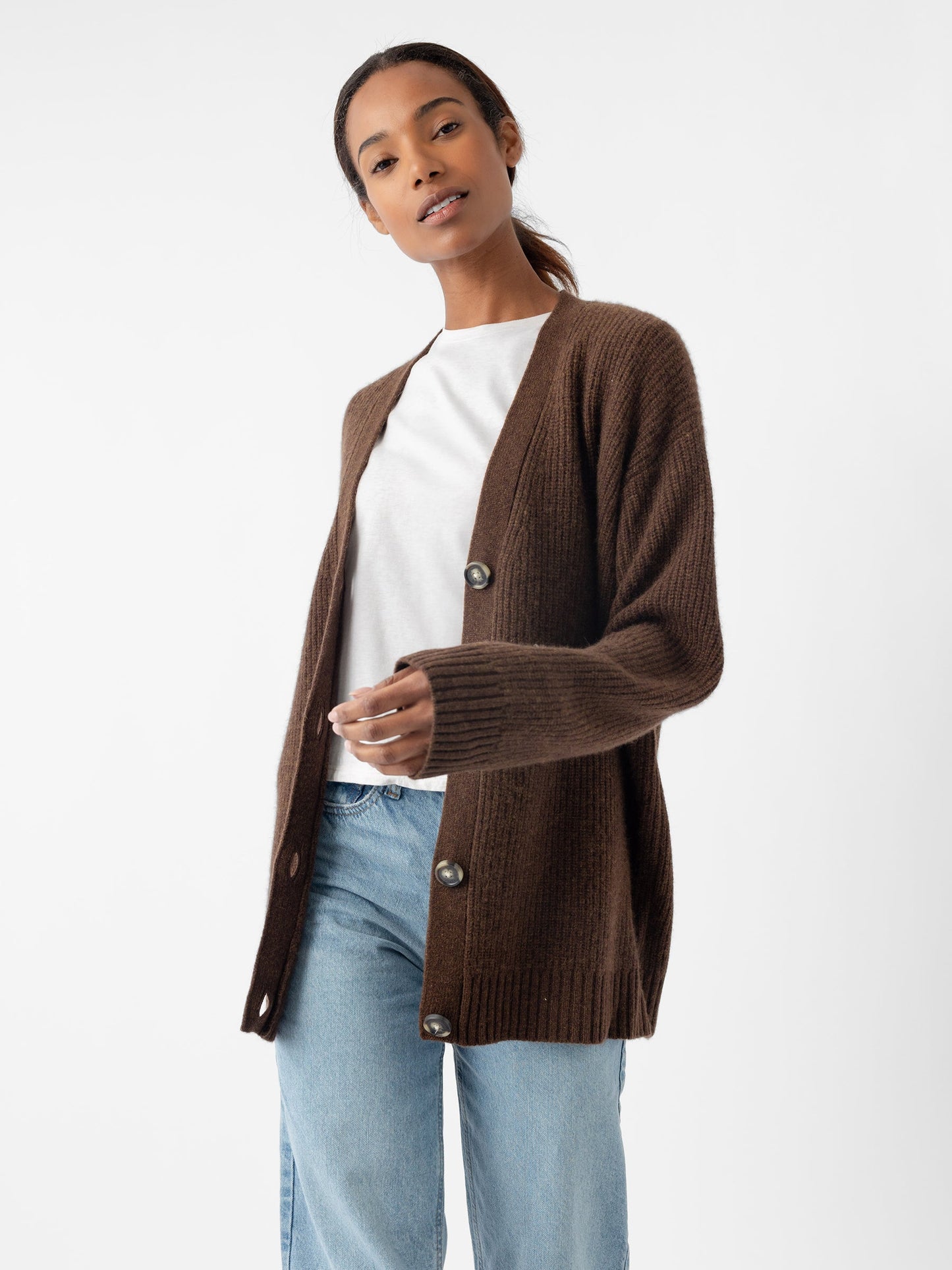 Oversized Sunday Cashmere Cardigan - Last Chance
