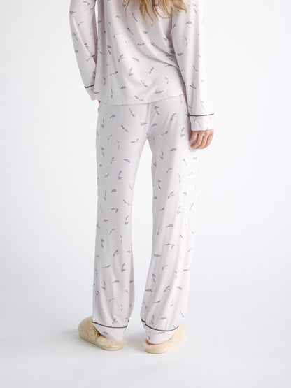 Women's Bamboo Stretch-Knit Long Sleeve Pajama Set - Last Chance
