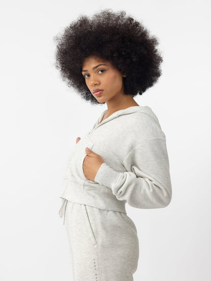 Women's CityScape Cropped Full Zip - Last Chance