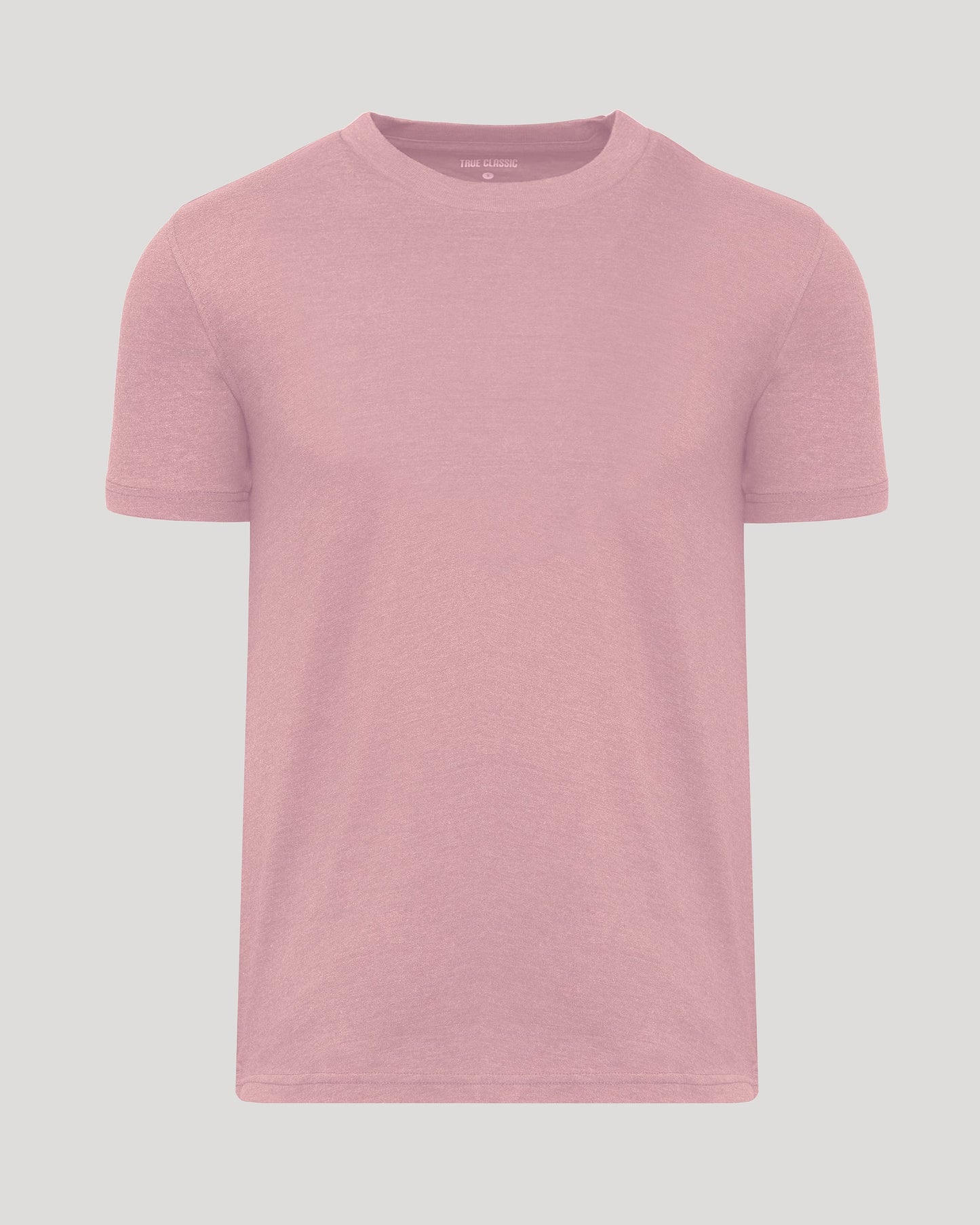 Light Heather Boysenberry Classic Crew Neck