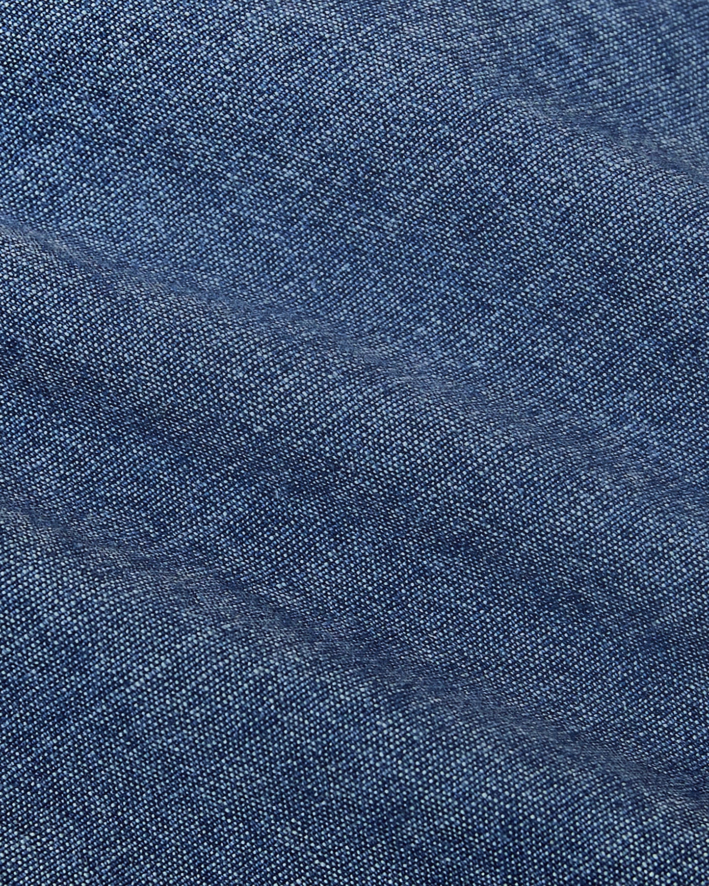 Light Indigo Wash Short Sleeve Stretch Chambray Shirt