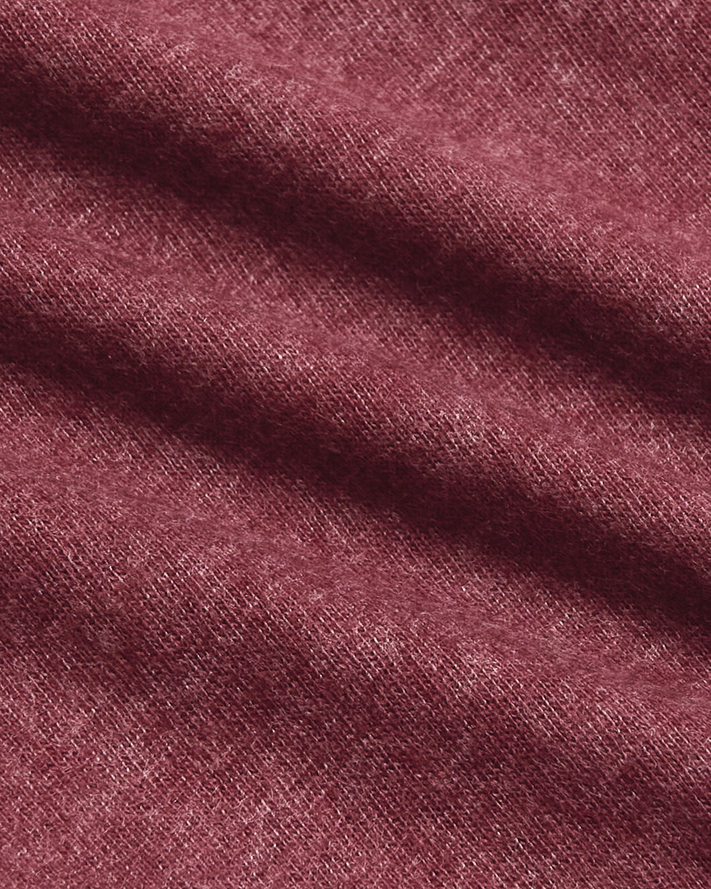 Dark Heather Claret Tall Straight Hem Crew Neck T-Shirt