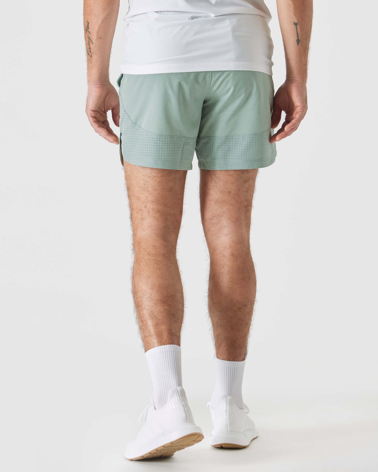 7" Slate Green Active Training Shorts 2.0