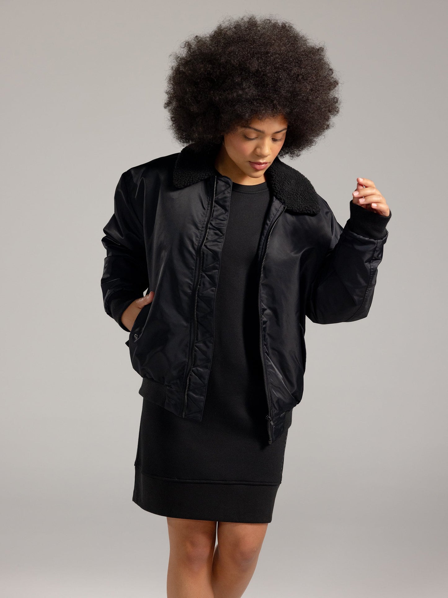 Women's CityScape Crewneck Dress - Last Chance