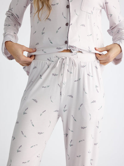 Women's Bamboo Stretch-Knit Long Sleeve Pajama Set - Last Chance