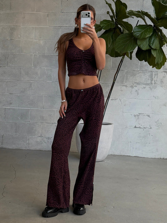 FREE PEOPLE Fresh In Love Lounge Set