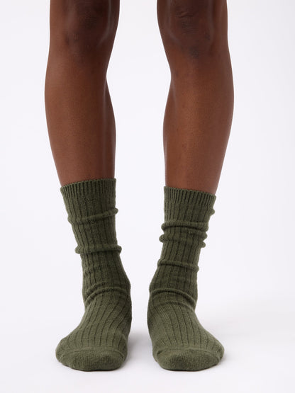 Women's Plush Lounge Calf Sock 3-Pack