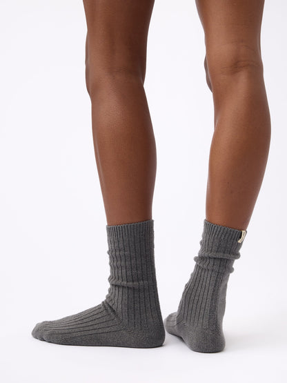 Women's Plush Lounge Calf Sock 3-Pack