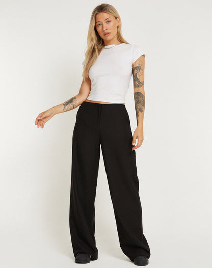 Amadi Trouser in Tailoring Black