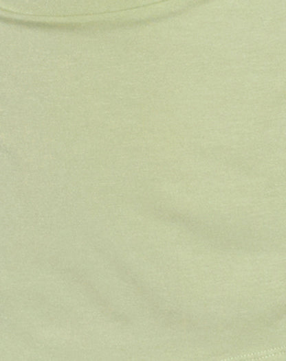 Aravie Ruched Bandeau Top in Pistachio
