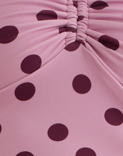 Baela Tankini in Pink with Irregular Polka