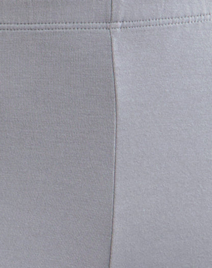 Baku Wide Leg Trouser in Rayon Jersey Lilac Grey