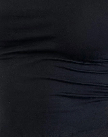 Baruna Tie Back Top in Black