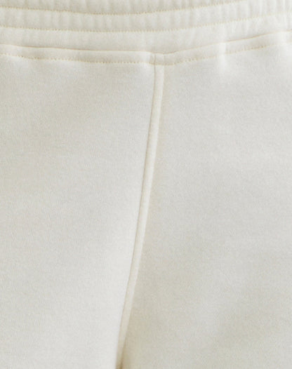 Cille Loose Jogger in Fleece Winter White