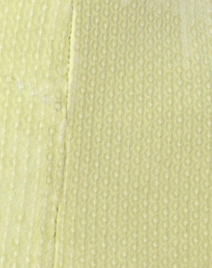 Bike Short in Pistachio Green with Clear Sequins
