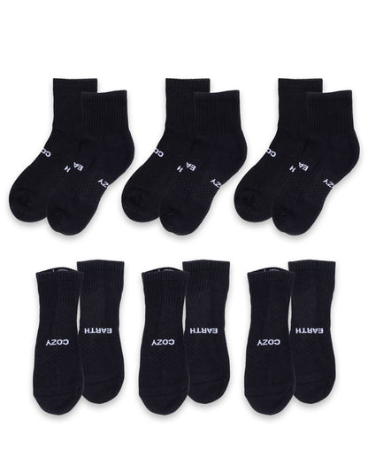 Men's Essential Quarter Sock 6-Pack