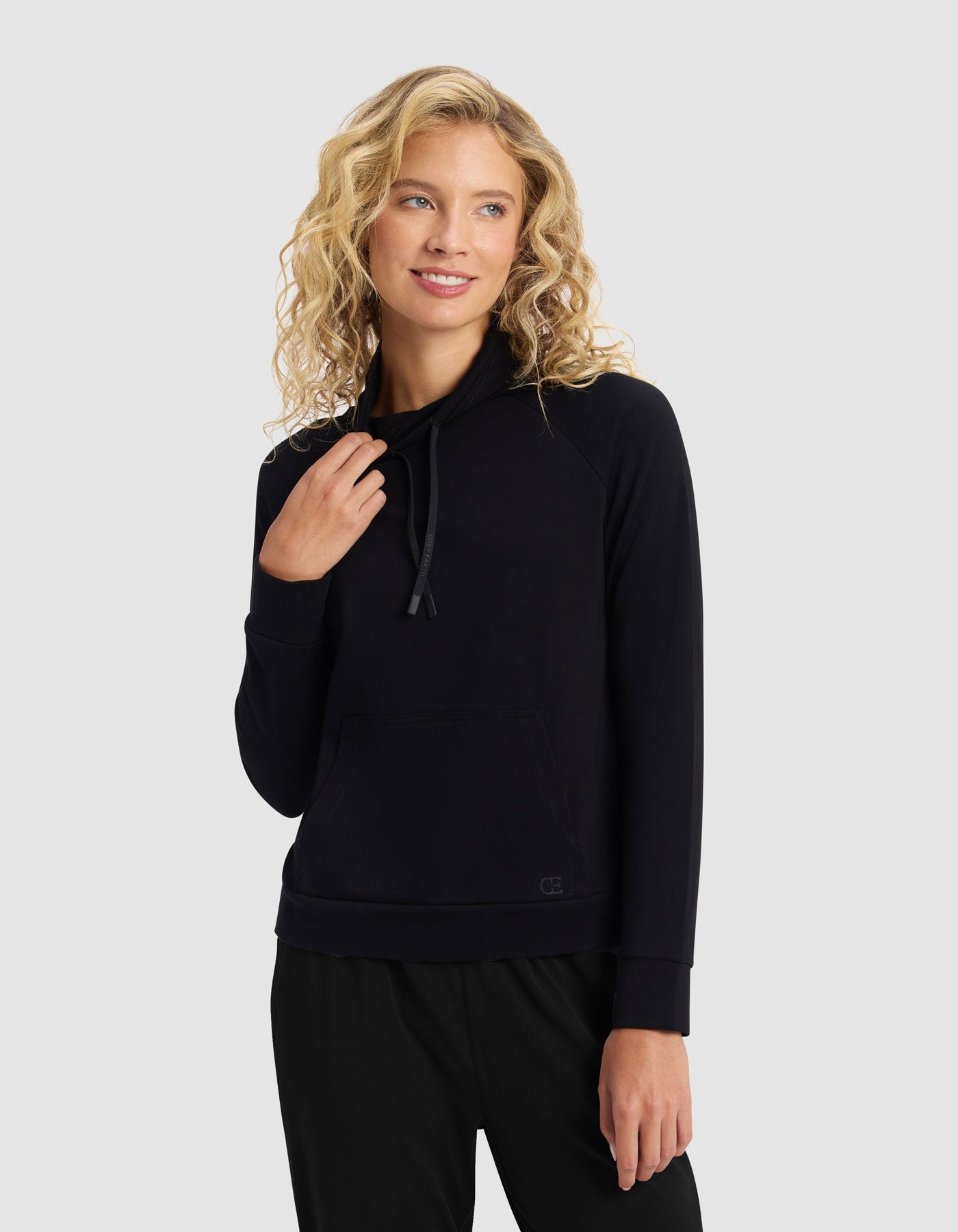 Women's Brushed Bamboo Mock Neck & Jogger Set