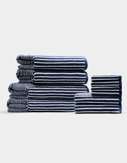 Complete Ribbed Terry Bath Bundle