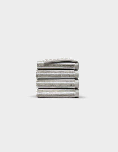 Ribbed Terry Washcloths