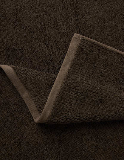 Ribbed Terry Bath Towels