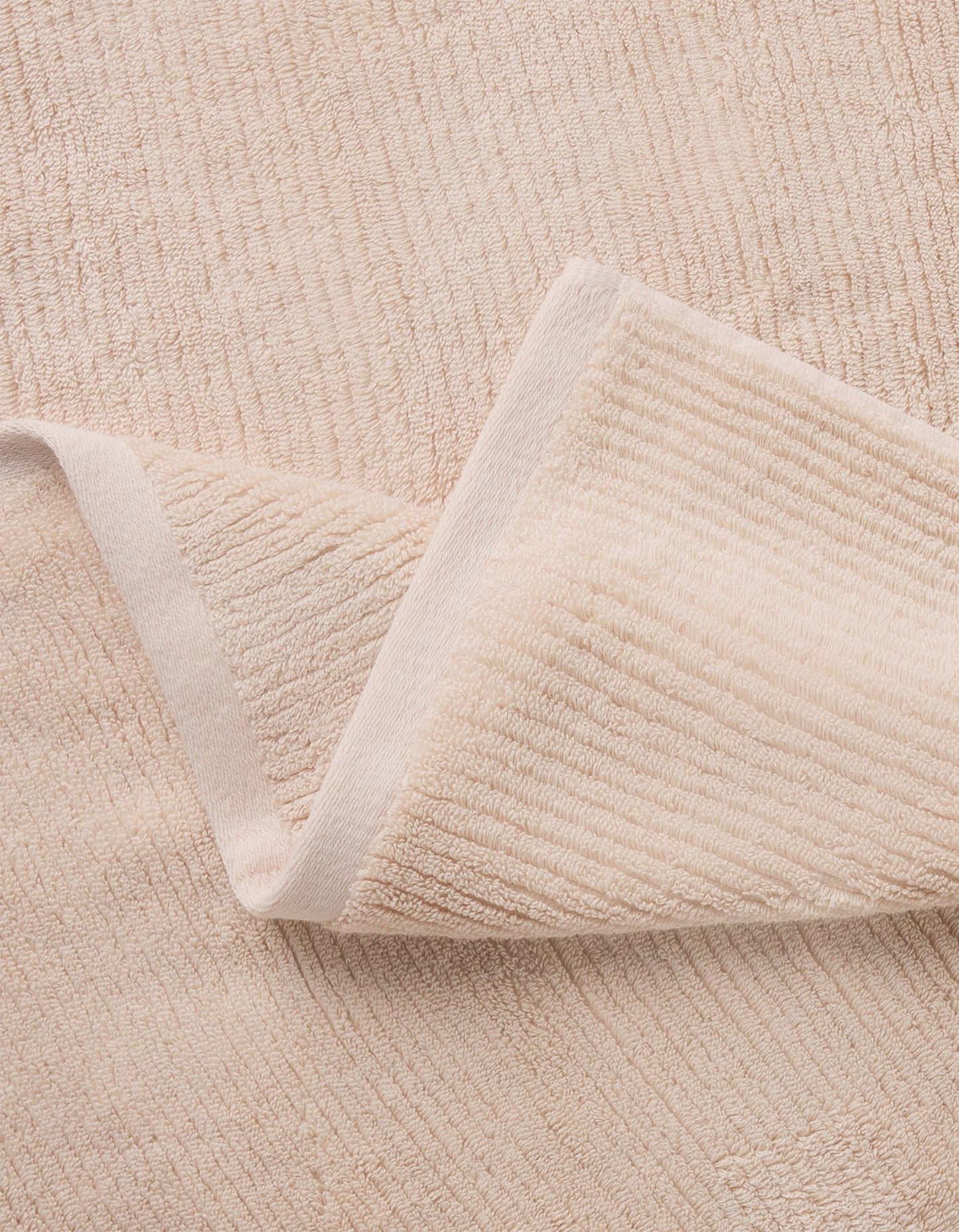 Ribbed Terry Bath Towel Set