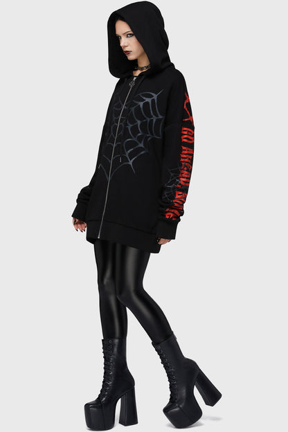 Here Comes Elvira Hoodie